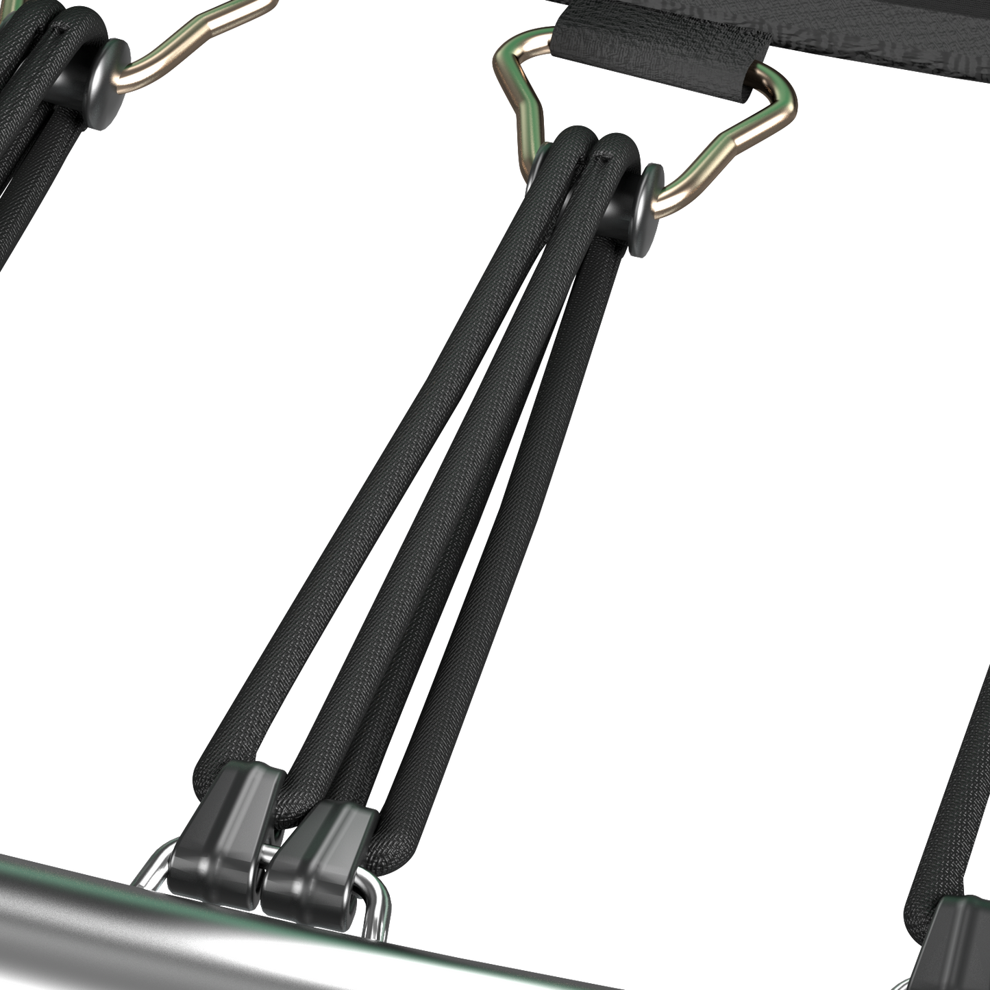 YC 8FT Springfree no Gap Trampoline- Green