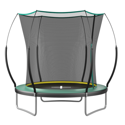 YC 8FT Springfree no Gap Trampoline- Green
