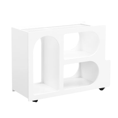 ON-TREND Mobile End Table with Lockable Wheels Free delivery to your home