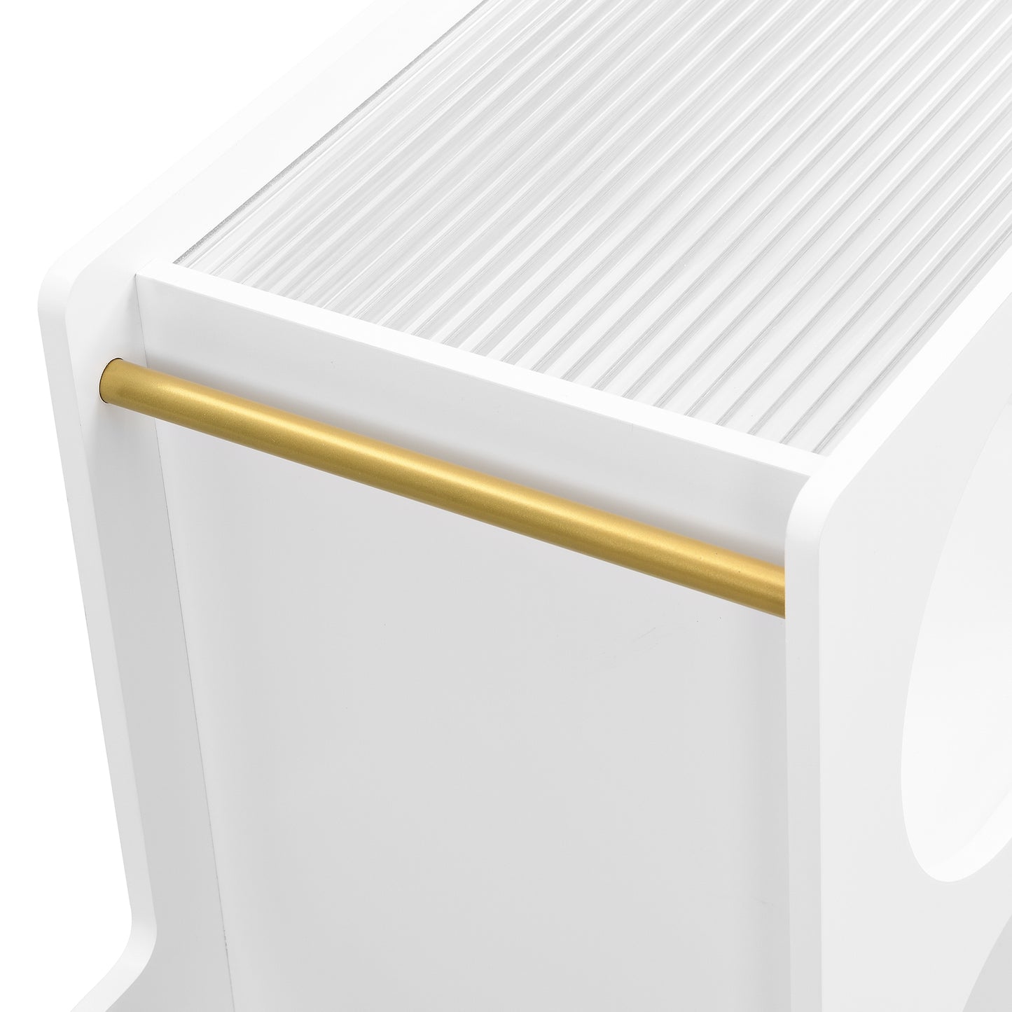 ON-TREND Mobile End Table with Lockable Wheels Free delivery to your home