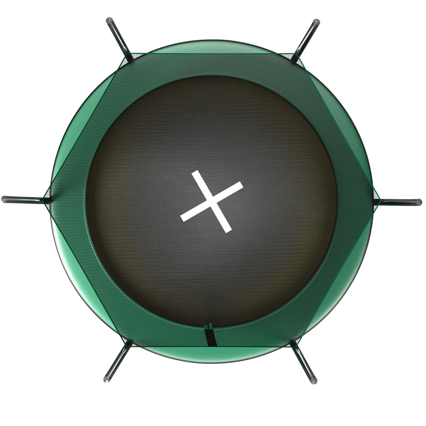 YC 8FT Springfree no Gap Trampoline- Green