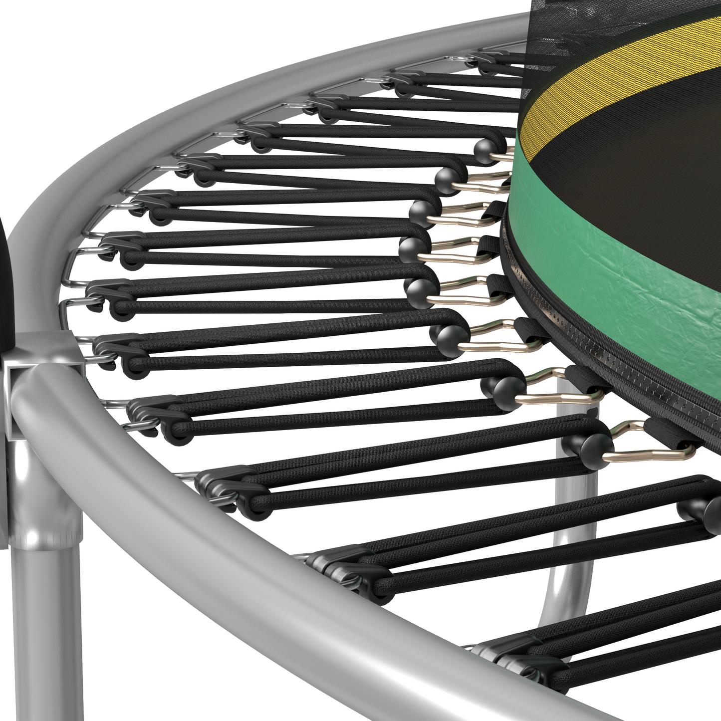 YC 8FT Springfree no Gap Trampoline- Green