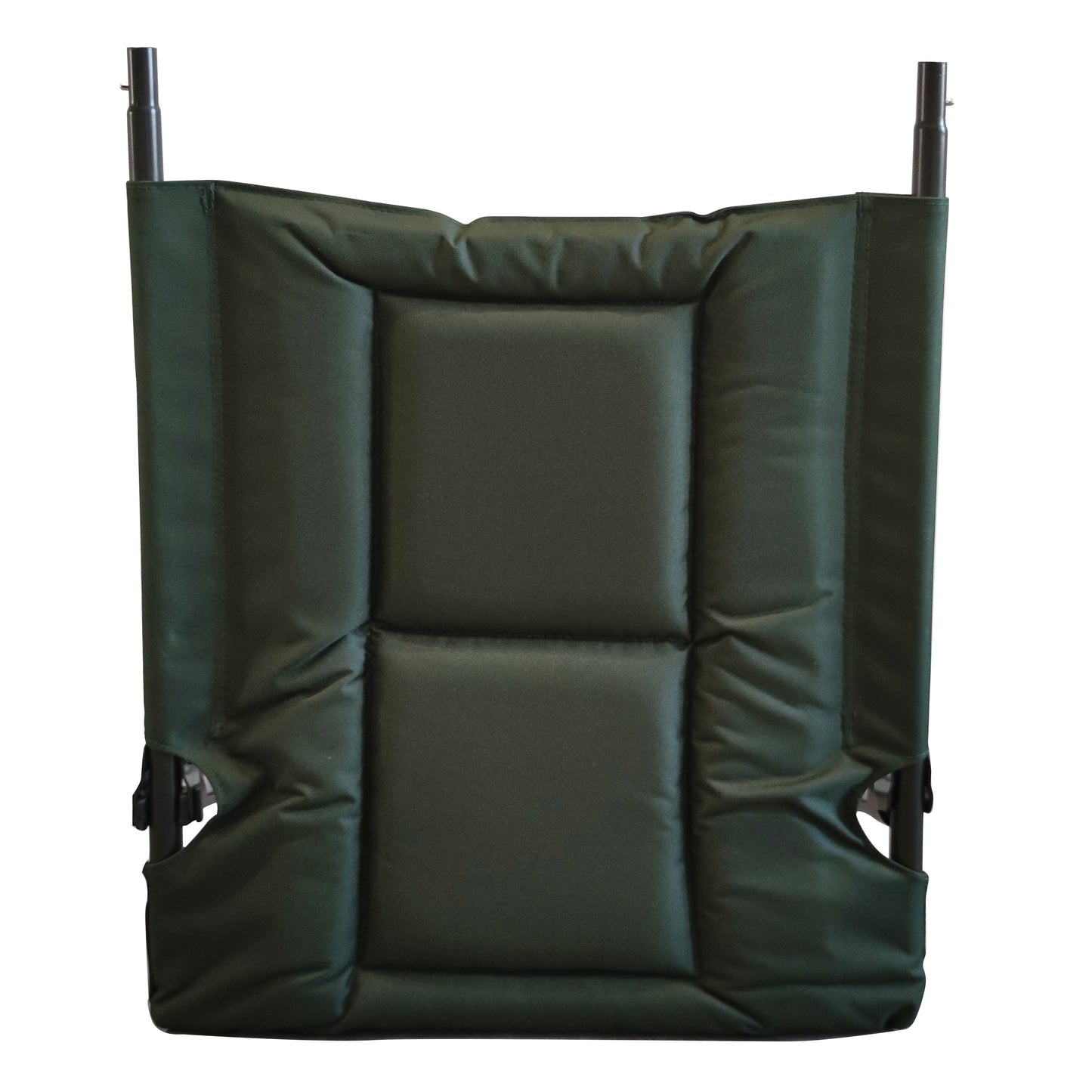 Camping Lounge Chair with Detachable Footrest, Portable Folding Reclining Camping Chair with Adjustable backrest for Indoor and Outdoor Camping Beach Hiking Fishing, Green+black