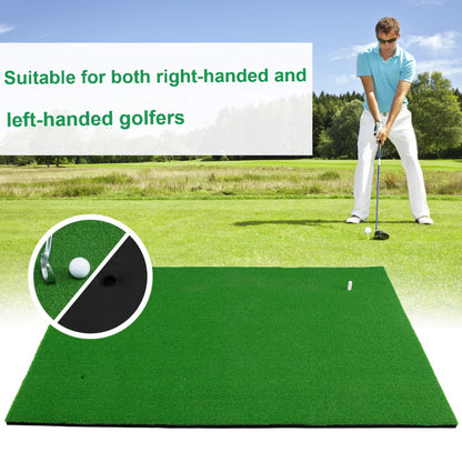 Golf Hitting Mats - 3.8'x5' Artificial Turf Training Mat for Indoor/Outdoor Swing Practice