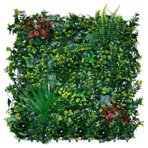 (20pcs)Boxwood Panels, Grass Wall 20"x20", Plant Wall, Grass Backdrop Wall, Privacy Screen, Sun Protected Green Wall Decor for Outdoor, Indoor, Garden, Backyard and Décor